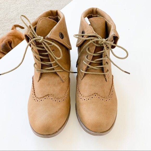 Steven Ella Camel Boots T1657 - Picture 4 of 8